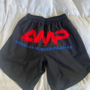 AMP classic black shorts